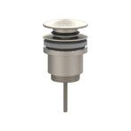 Design Afvoerplug IVY Stop&Go Geborsteld Nickel PVD, Doe-het-zelf en Verbouw, Sanitair, Ophalen of Verzenden, Nieuw, Overige typen
