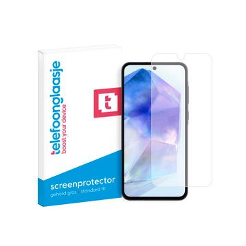 Samsung Galaxy A55 5G screenprotector gehard glas beschikbaar voor biedingen