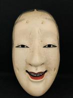 Noh masker - Hout - Masukami verhoogde haargroei