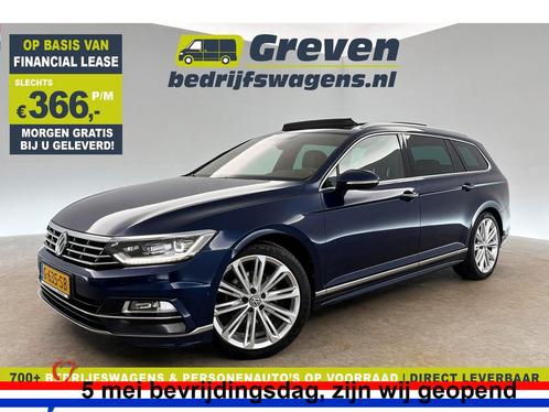 Volkswagen Passat 1.5 TSI Highline R-line AUT 150PK AUT Pano, Auto's, Volkswagen, Automaat, Benzine, Blauw, Verzenden