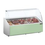 GGM Gastro | Koelvitrine - 1900mm - Lichtgroen voorpaneel |, Verzenden, Nieuw in verpakking, Decoratie