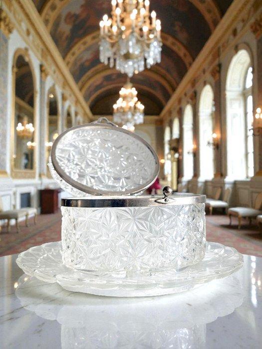 Sieradendoos (2) - 1900-1910 - French Crystal - Kristal,, Antiek en Kunst, Antiek | Overige Antiek