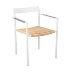 *WOONWINKEL* Brafab DK Design Tuinstoel Aluminium Rotan Lich, Tuin en Terras, Tuinsets en Loungesets, Verzenden, Nieuw, Kunststof