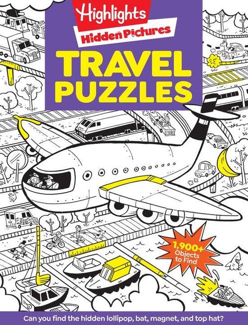 Travel Puzzles Hidden Pictures 9781684372676 Highlights, Boeken, Taal | Engels, Zo goed als nieuw, Verzenden