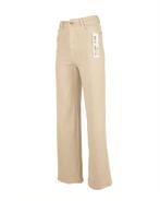 Beige wide leg jeans van Hello Miss, Nieuw, W30 - W32 (confectie 38/40), Verzenden