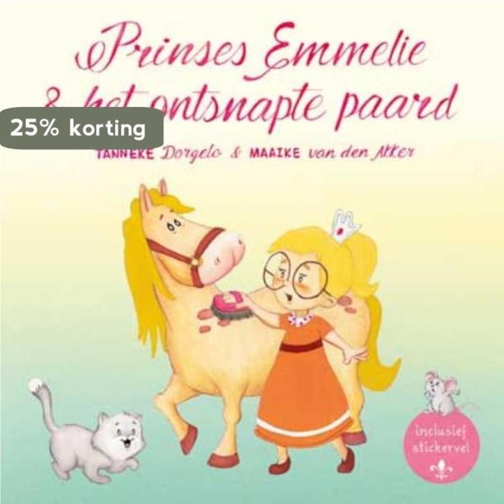 Prinses Emmelie & het ontsnapte paard / Thuis bij de Koning, Boeken, Kinderboeken | Kleuters, Zo goed als nieuw, Verzenden