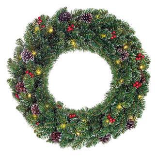 Kerstkrans | Black Box | Creston | Ø 60 cm, Diversen, Kerst, Nieuw, Verzenden