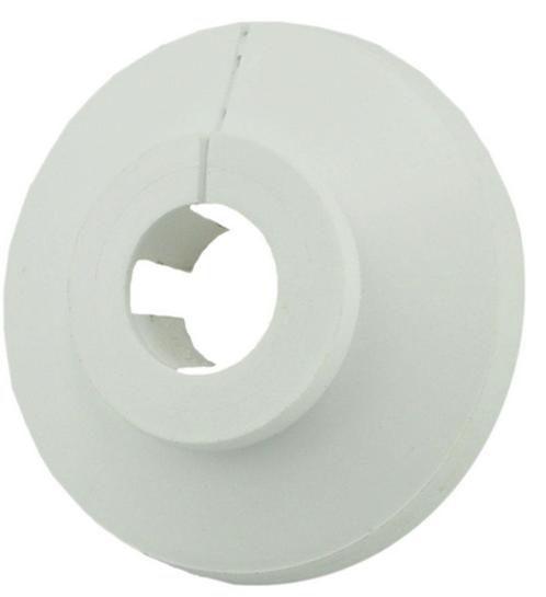 Riko Klemrozet Wit Rond 15Mm (Bevestigingsmaterialen), Doe-het-zelf en Verbouw, Verwarming en Radiatoren, Radiator, Nieuw, Hoog rendement (Hr)