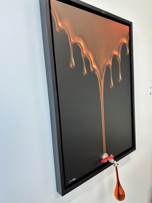 Santicri - Essence orange, Antiek en Kunst, Kunst | Schilderijen | Modern