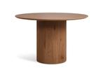 Outlet prijs: Eettafel Rond | MDF, Hout fineer |, Huis en Inrichting, Tafels | Eettafels, Verzenden, Nieuw