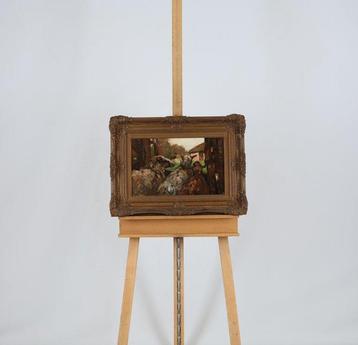 Willem Hendrik van der Nat (1864–1929) - Schapen in de beschikbaar voor biedingen