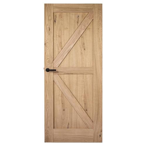 Eiken deur/ Barndeur/ Schuifdeur I ECHT DE GOEDKOOPSTE!, Doe-het-zelf en Verbouw, Deuren en Horren, Binnendeur, Nieuw, Schuifdeur