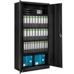 Archiefkast met 5 planken 180x90x40cm - zwart, 90 cm, Huis en Inrichting, Verzenden, Nieuw