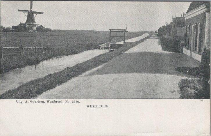 WESTBROEK - Dorpsgezicht, Verzamelen, Ansichtkaarten | Nederland, Verzenden
