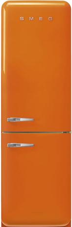 Smeg FAB32ROR6 retro jaren 50 koelkast - oranje, Witgoed en Apparatuur, Koelkasten en IJskasten, 150 tot 200 liter, Verzenden