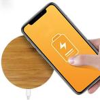 Fantasy Bamboo Qi Draadloze Oplader - Wireless Charger - Tel, Nieuw, Ophalen of Verzenden