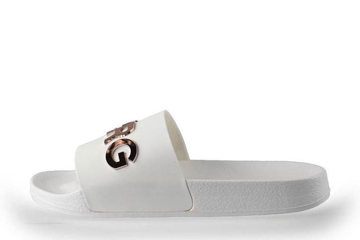 Bjorn Borg Slippers in maat 37 Wit, Kleding | Dames, Schoenen, Wit, Zo goed als nieuw, Slippers, Verzenden