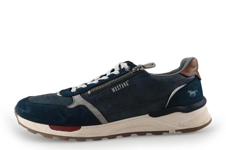 Mustang Sneakers in maat 45 Blauw | 20% korting, Kleding | Heren, Schoenen, Blauw, Zo goed als nieuw, Sneakers of Gympen, Verzenden