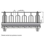Voerhek Spinder Palisade voor grootvee
