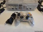 Xbox Classic - Console - Crystal + Controller, Verzenden, Gebruikt
