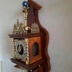 Zaandam/Zaanse klok - Wuba- Warming - Glas, Hout, Messing,, Antiek en Kunst, Antiek | Klokken