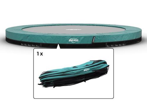 Trampoline Rand Berg Champion inground 380 cm Groen, Kinderen en Baby's, Speelgoed | Buiten | Trampolines, Nieuw, Ophalen of Verzenden