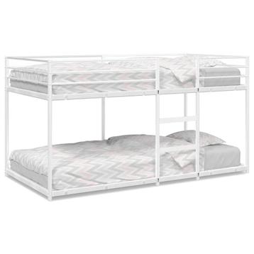 Stapelbed Wit Staal - Logeerbed! Retourdeal -60% korting beschikbaar voor biedingen