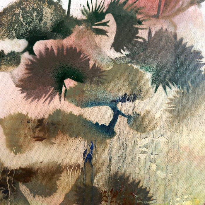 Simone Zacharias - Behind the Gardens, Antiek en Kunst, Kunst | Schilderijen | Modern
