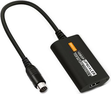 Bitfunx SEGA Saturn HDMI 1080p Upscaler Adapter-Standaard beschikbaar voor biedingen