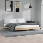 vidaXL Bedframe zonder matras hout sonoma eikenkleurig, Bruin, Verzenden, 200 cm, 160 cm