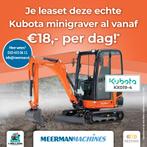 Kubota KX019-4 (Al vanaf €18,- per dag!), Zakelijke goederen, Machines en Bouw | Kranen en Graafmachines, Graafmachine