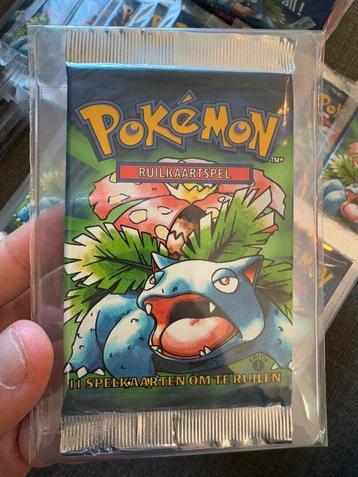 Pokémon - 1 Booster pack - Pokemon 1st Edition Dutch Base beschikbaar voor biedingen