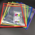 FlexJuf voordeelset doorzichtige insteekhoezen / wisbordjes, Ophalen of Verzenden, Nieuw