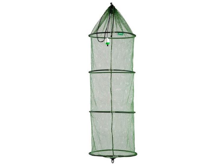 Rubber Leefnet 120 cm Ø 40 cm - Roofvis XL, Watersport en Boten, Hengelsport | Roofvissen, Net of Fuik, Nieuw, Verzenden