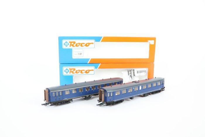 Roco H0 - 44979/ 44980 - Modeltrein personenwagen (2) -, Hobby en Vrije tijd, Modeltreinen | H0