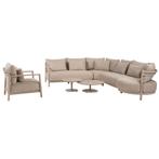 Boaz Mykonos modulaire hoek loungeset 6 delig keramiek, Tuin en Terras, Ophalen of Verzenden, Nieuw