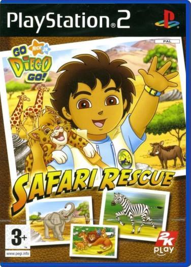 Go, Diego, Go! Safari Rescue [PS2], Spelcomputers en Games, Games | Sony PlayStation 2, Ophalen of Verzenden