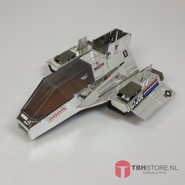 G.I. Joe - Sky Patrol Sky Sharc Chrome (Compleet) (Toys), Hobby en Vrije tijd, Overige Hobby en Vrije tijd, Zo goed als nieuw