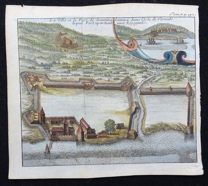 Indonesië - Molukken, Ternate; C. de Renneville - La Ville, Boeken, Atlassen en Landkaarten