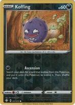 Koffing 041/072 reverse holo shining fates, Hobby en Vrije tijd, Verzamelkaartspellen | Pokémon, Ophalen of Verzenden, Nieuw, Losse kaart