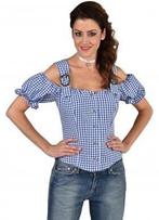 Tirools Blousje Brabants Bont Blauw, Ophalen of Verzenden, Nieuw