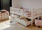 Kajuitbed met Lade Gino - 90 x 200 - Wit, Kinderen en Baby's, Kinderkamer | Bedden, Verzenden, Nieuw, 180 cm of meer, 85 tot 100 cm