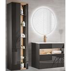 Badkamermeubel Baya Grey 60CM (Badkamermeubels), Huis en Inrichting, Badkamer | Badkamermeubels, Ophalen of Verzenden, Nieuw