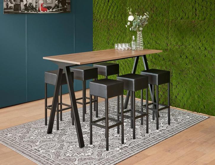 Barkruk Cube, kunstleder, Zakelijke goederen, Kantoor en Winkelinrichting | Kantoormeubilair en Inrichting, Ophalen of Verzenden