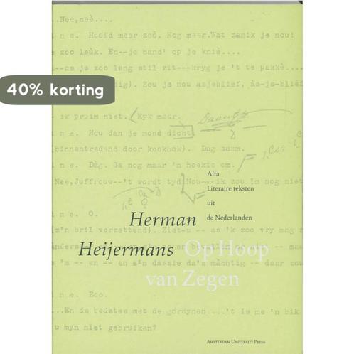 Op hoop van zegen / Literatuur voor beginners 9789053560983, Boeken, Overige Boeken, Gelezen, Verzenden
