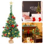 Cheqo® Kerstboom - Kunstkerstboom met Verlichting - 64 cm -, Verzenden, Nieuw