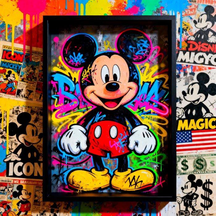 Urban3DArt (1971) - Vibrant Mickey Limited Edition, Antiek en Kunst, Kunst | Designobjecten