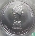 Tokelau 5 dollar 2018 (kleurloos) Leopard shark, Verzenden, Losse munt, Goud