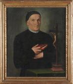 Italian School (XVIII) - Ritratto di prelato in preghiera