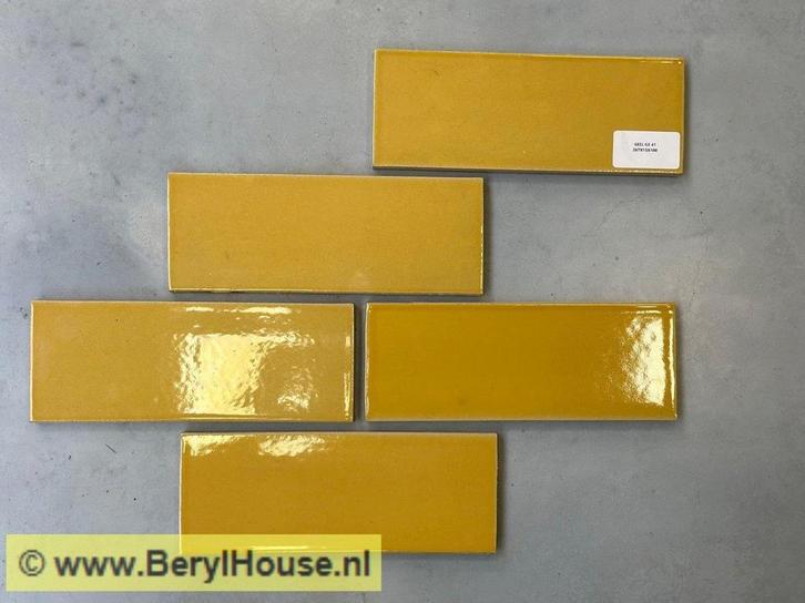 € 19,95 p/m2 Opruiming!  St.Joris Geel verglaasde wandtegels, Doe-het-zelf en Verbouw, Tegels, Minder dan 20 cm, 20 tot 40 cm